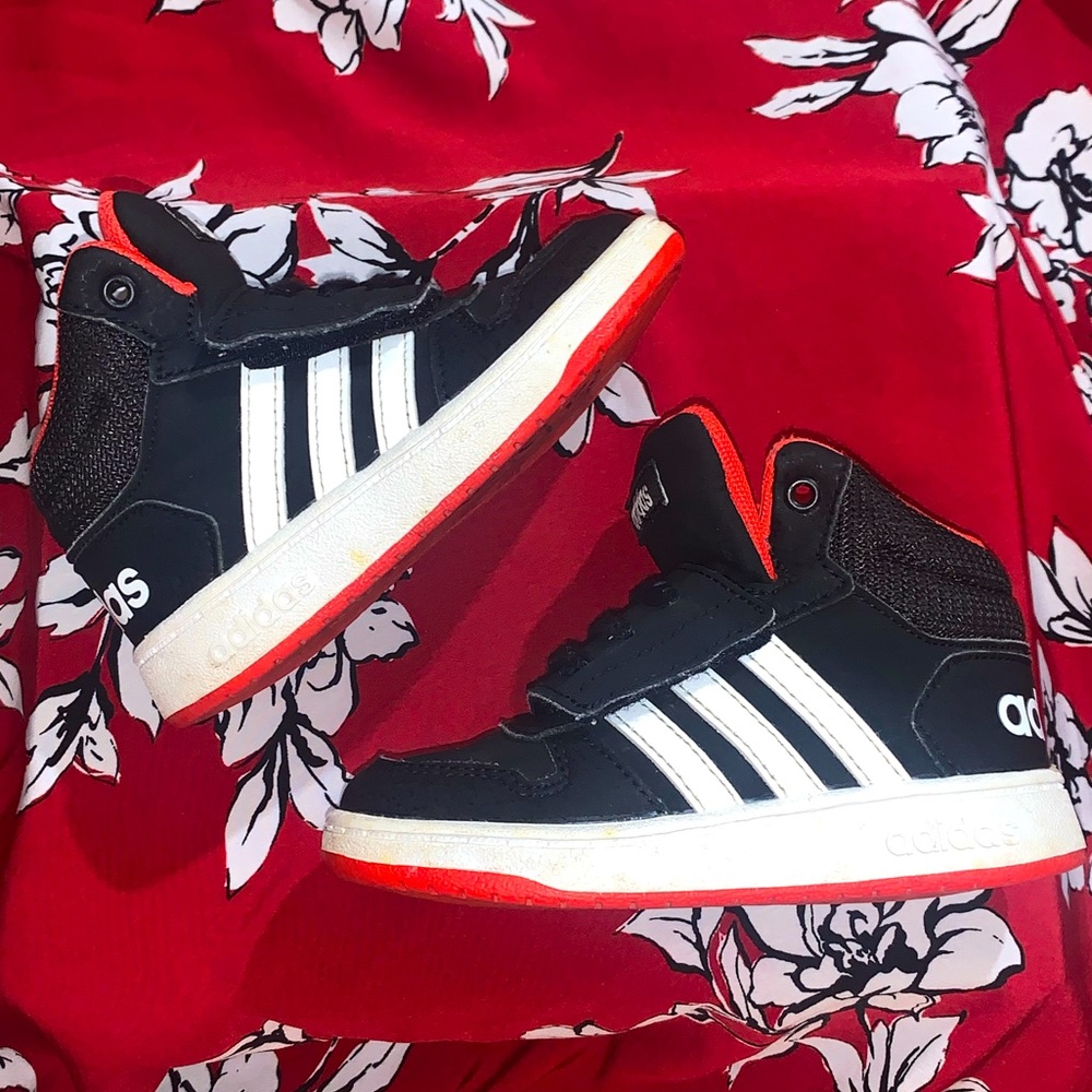 Kids adidas basketball shoes